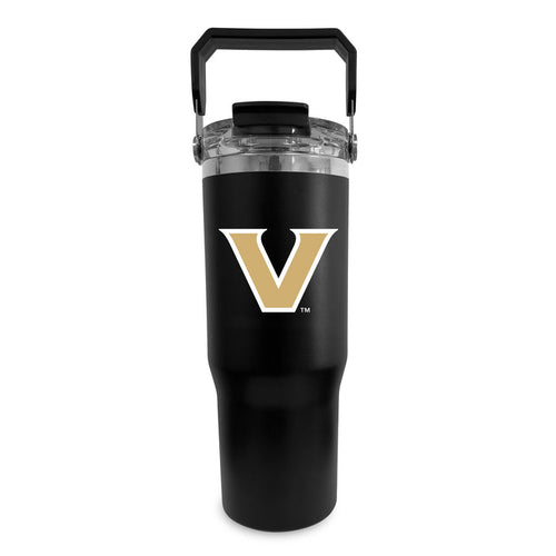 Vanderbilt Commodores 32oz Stainless Bucket Handle Tumbler
