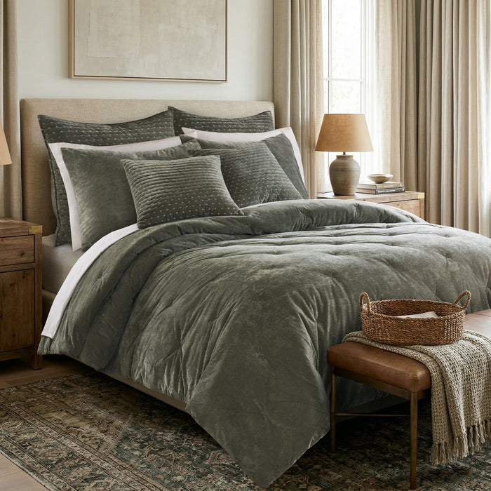 Velvet Stitch Comforter Set