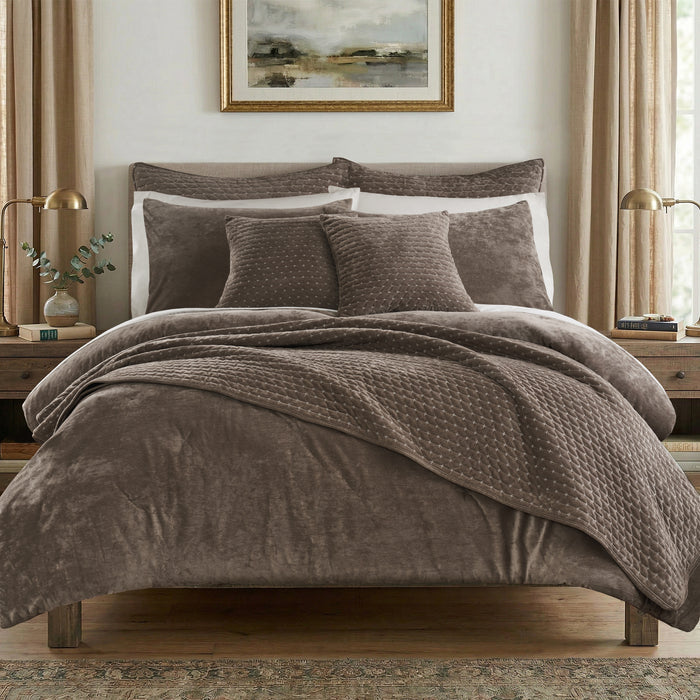 Velvet Stitch Comforter Set