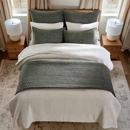 Levtex Home Velvet Stitch Quilt Set Quilts