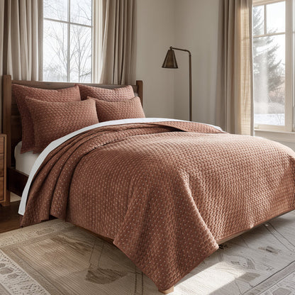 Levtex Home Velvet Stitch Quilt Set Quilts