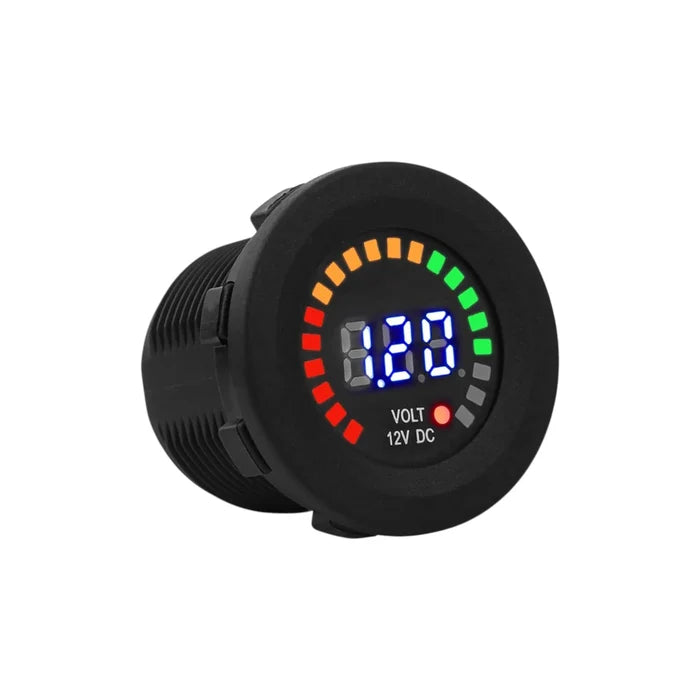 voltmeter colour wheel display for 12v