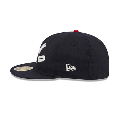 Pictured is this WBC Classical Script Czech Republic Retro Crown 59FIFTY Fitted cap in navy. 6