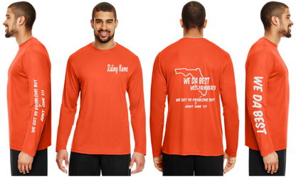 WeDaBest Men - West Palm Beach Reflective Long Sleeve - 100% Polyester