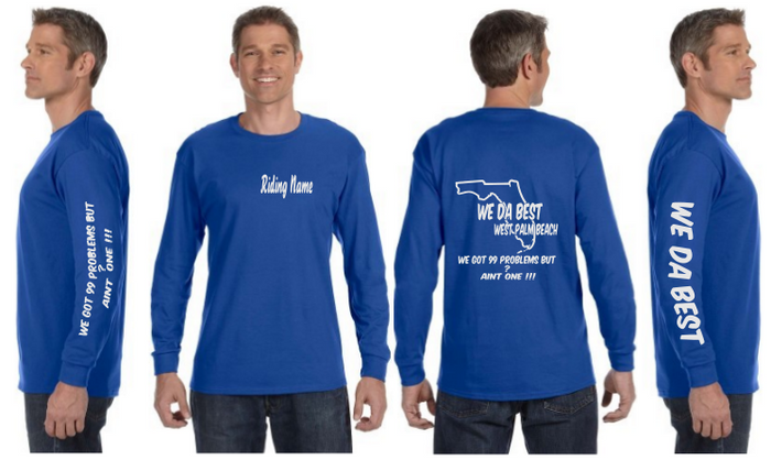WeDaBest Men - West Palm Beach Reflective Long Sleeve - Dry Blend