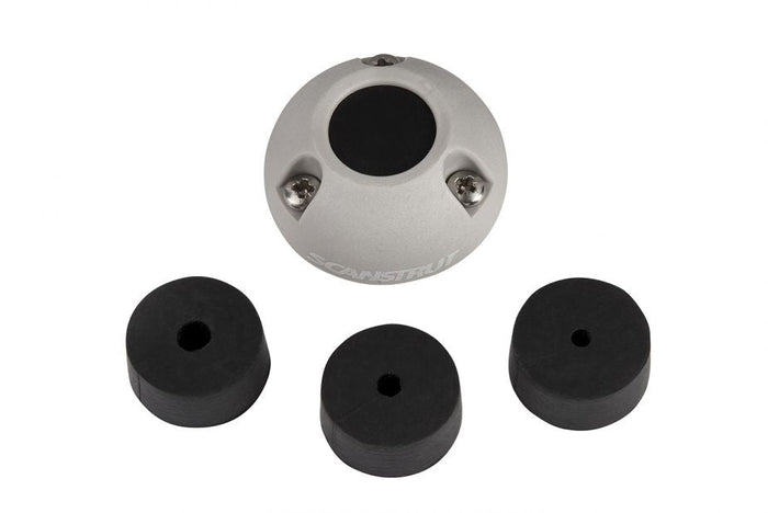 White 4-9mm vertical cable gland 21mm for waterproof roof cable routing