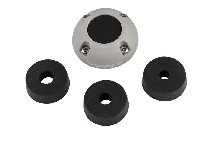 White 9-14mm vertical cable gland 30mm for waterproof roof cable routing