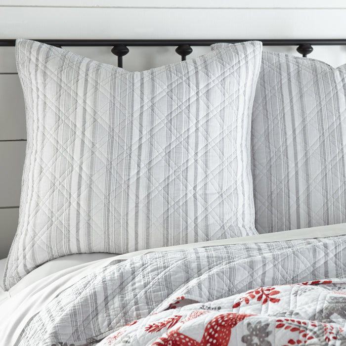 Levtex Home Winterland Euro Sham Set of 2 Euro Shams