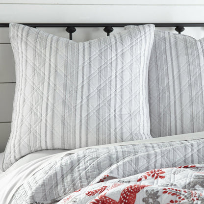 Levtex Home Winterland Euro Sham Set of 2 Euro Shams