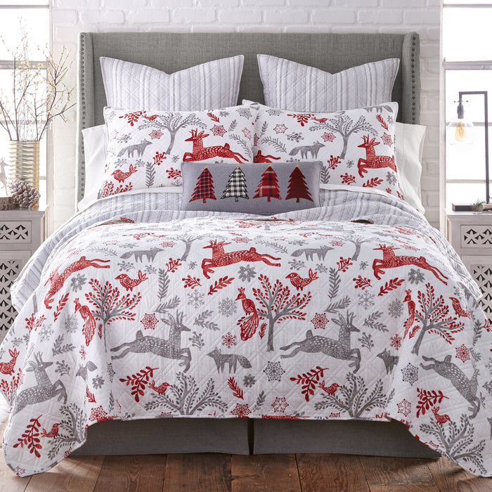 Levtex Home Winterland Euro Sham Set of 2 Euro Shams