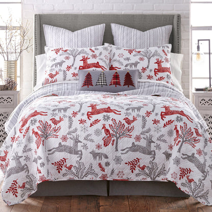 Levtex Home Winterland Euro Sham Set of 2 Euro Shams